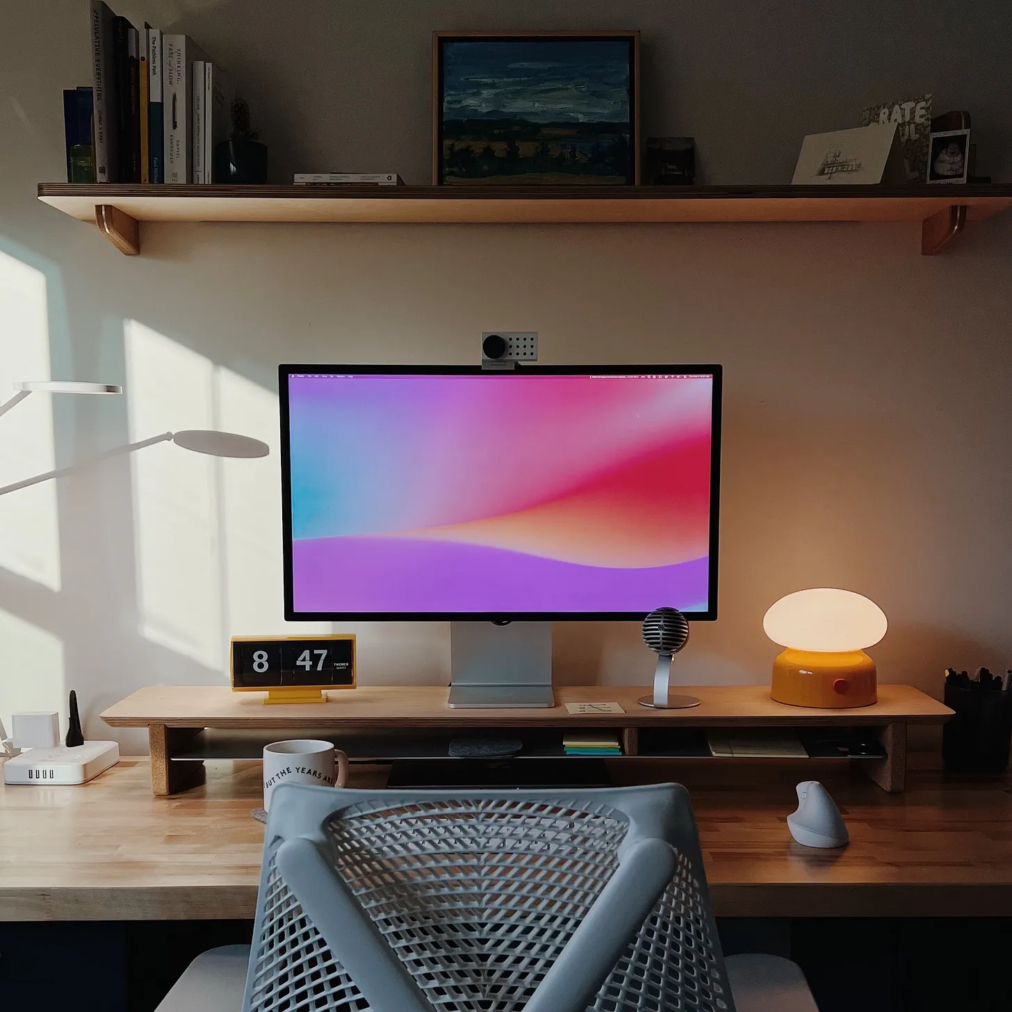 Desk setup